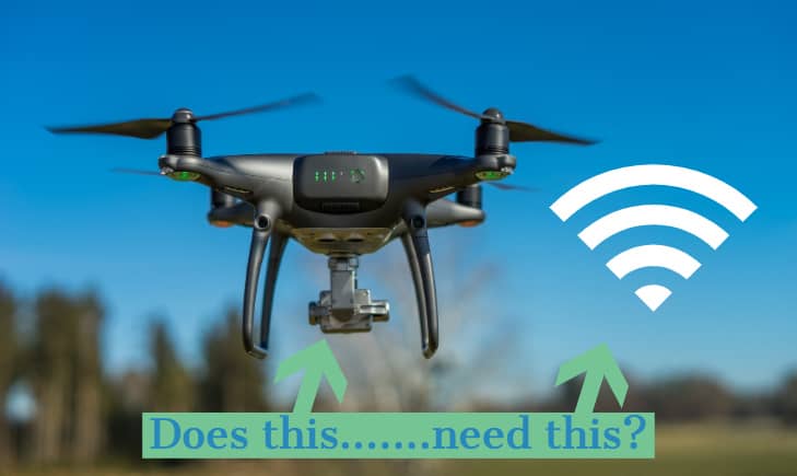 non wifi drones